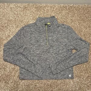 Hind Women’s Medium Gray Running Zip-Up Pullover